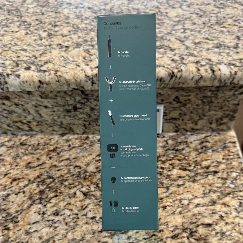 Black Sonic Toothbrush - Ultra Premium Pack